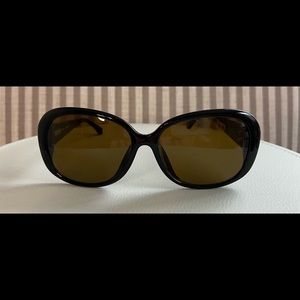 Michael Kors black polarized sunglasses